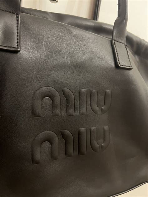 miu miu shoulder bag ebay|Miu Miu Shoulder Bag Solid Bags & Handbags for Women .